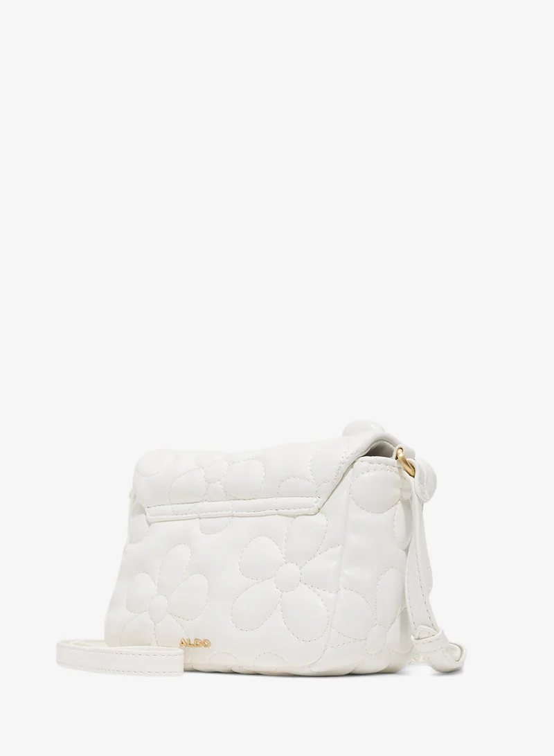 ALDO  Fflowerpuffy Flap Over Crossbody Bag for Women | Best Price UAE